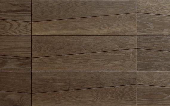 Incontri modular geometric wood floor. Design Panels.