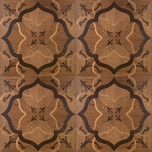 Volterra modular geometric wood floor. Heritage Panels.