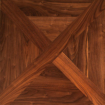 Parquet géométrique Mogliano. Module Heritage marqueté à la main.